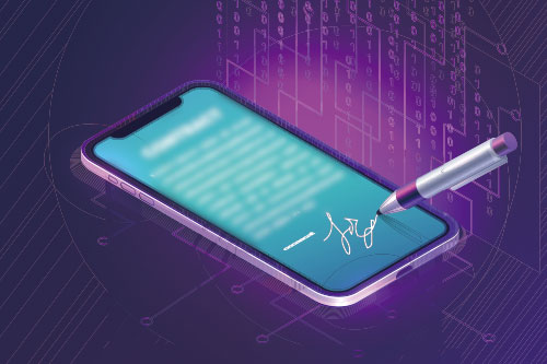万古科技HR软件系统可进行在线电子签名管理