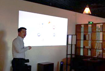 万古科技特邀出席北航科技园区企业服务宣讲会
